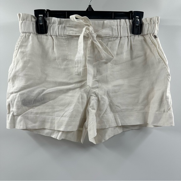 Calvin Klein Pants - Calvin Klein White Paperbag Shorts